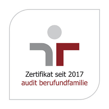 Zertifikat seit 2017 audit Beruf und Familie